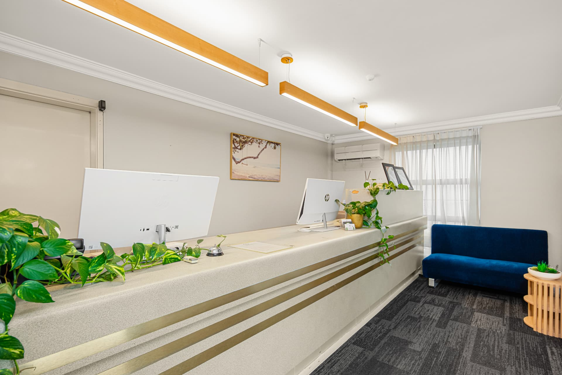 Hotel reception